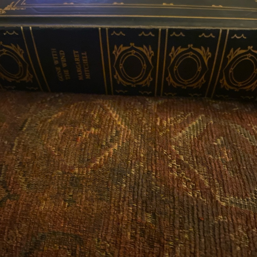 Vintage Book with Gold Detailing